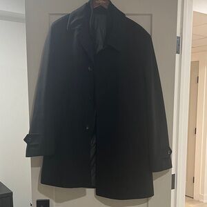 Loro Piana Black Trench Coat